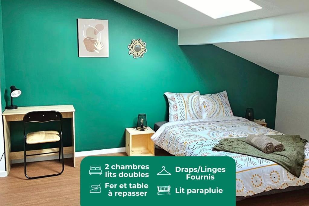 T3 Duplex Thonon Centre - Parking - Gare - Thermes Екстер'єр фото