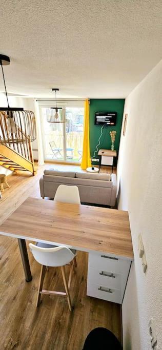 T3 Duplex Thonon Centre - Parking - Gare - Thermes Екстер'єр фото
