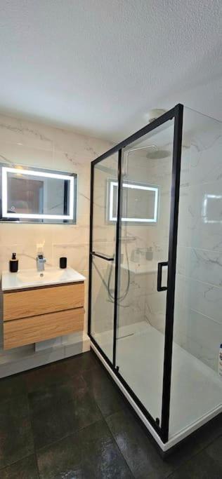 T3 Duplex Thonon Centre - Parking - Gare - Thermes Екстер'єр фото